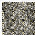thumbnail image 4 of Soimoi Yellow Rayon Fabric Leopard Animal Skin Print Fabric by the Yard 56 Inch Wide, 4 of 6