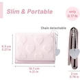thumbnail image 6 of KAWELL Womens Wallet Cute Small Trifold Slim Leather Wallet with Heart chain Coin Purse ID Window Card Holder for Girls Ladies, 6 of 6
