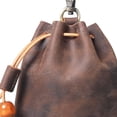 thumbnail image 2 of Monedero medieval Yinane bolso Cinturón Accesorio de vestuario Funda para teléfono móvil Marrón oscuro, 2 of 3