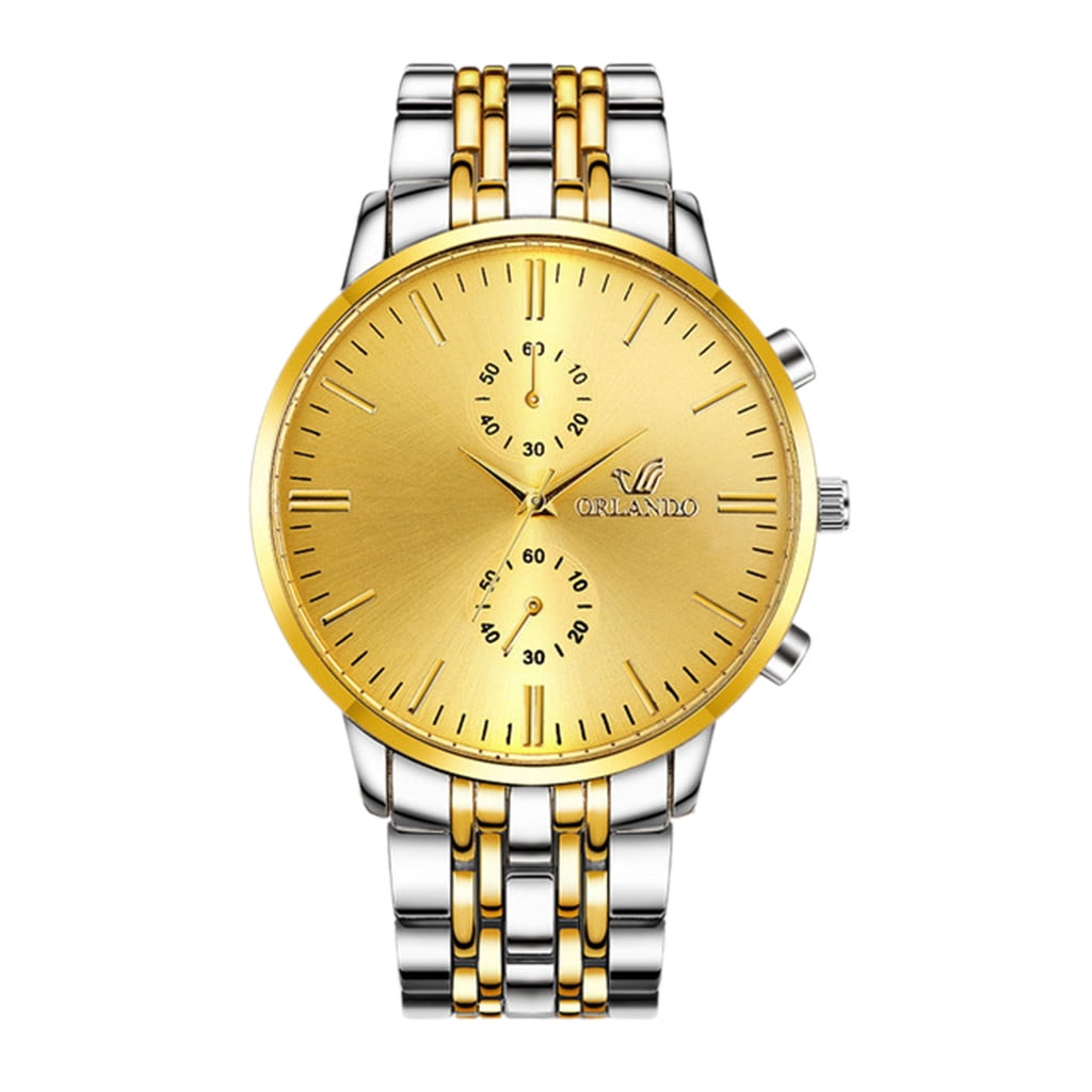On Sale Mens Casual Watches Men Wrist Watches 2019 Mens Quartz Watches Men Business Male Clock Mens Watch Reloj para Hombre en Oferta Stainless Steel Akmoler Walmart