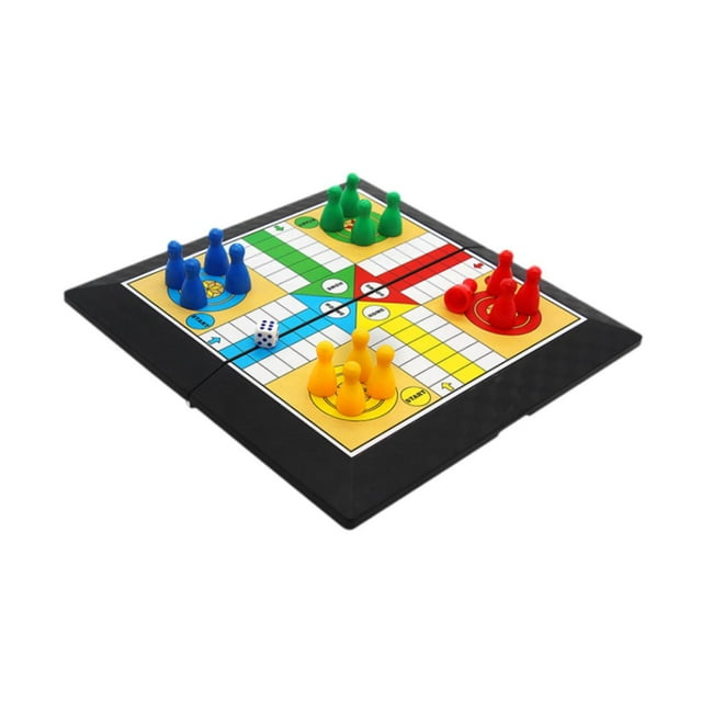 tamizeot Chess Board Game Strategy Fun Multiplayer Ludo Travel Game Designed For Kids Learning And Thrilling Experiences Vacation