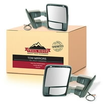 Trail Ridge Towing Mirror Power Folding Extend Heat Signal Smooth Pair for Ford TR10187