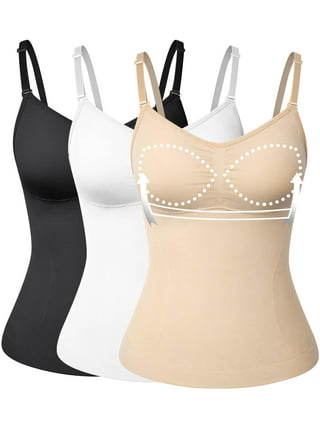 Bras Top for Women Tank Tops Adjustable Strap Camisole with Built