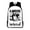 White, variant on Jey Uso Four Letters One Word Backpack Casual Rucksack Women Men Outdoor Daypack 3D Packsack