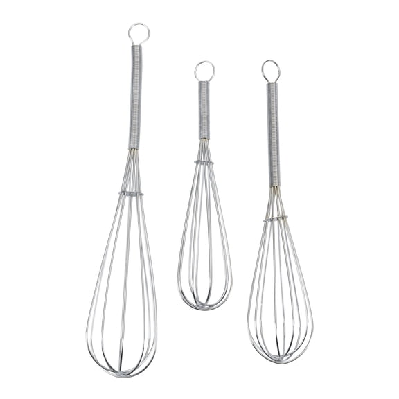 GoodCook PROfreshionals 3-Piece Triple Chrome Plated Balloon Whisk Set, Assorted Sizes