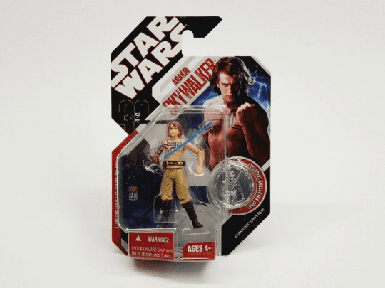 STAR WARS 30TH ANNIVERSARY COIN HASBRO FIGURE PACK IN EPISODE I 