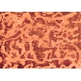 thumbnail image 1 of Ahgly Company Indoor Rectangle Abstract Orange Modern Area Rugs, 8' x 10', 1 of 4