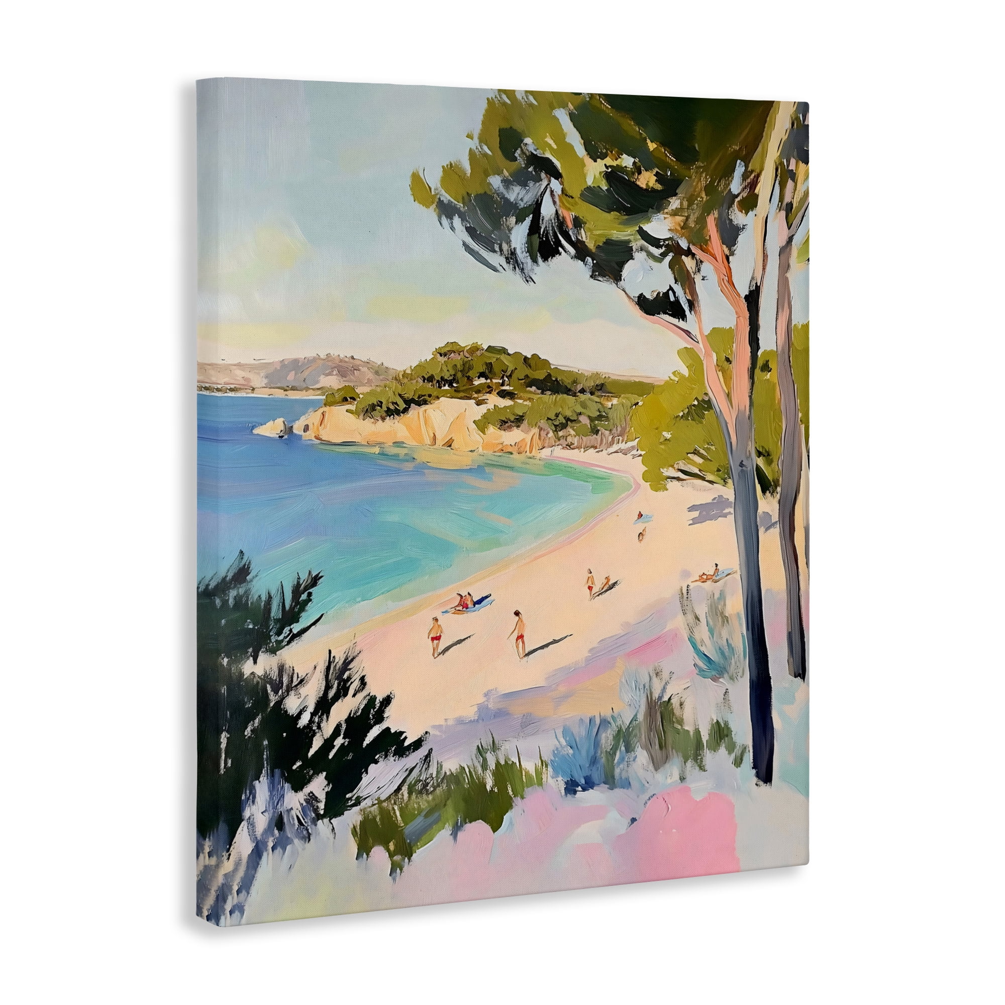 Stupell Industries Amalfi Coast Beach Escape Canvas Wall Art, design by The Prints Vibe