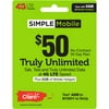 PR Simple Mobile $50 Unlimited Card