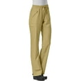 thumbnail image 1 of Maevn 7308 Pantalon Cargo pour Femmes à Taille Entièrement Élastique avec Fermeture Éclair et Poches Kaki LP, 1 of 2