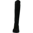thumbnail image 2 of Naturalizer Womens Brent Suede Round Toe Knee-High Boots, 2 of 3