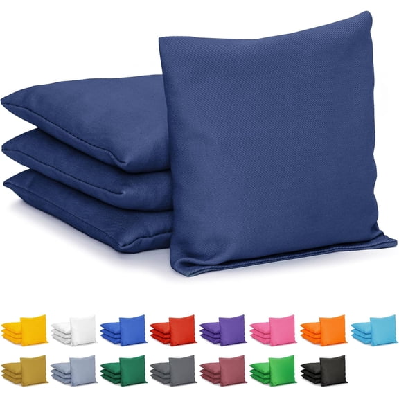 YANTONG Classic Cornhole Bean Bags Set of 4-16 Colors Available - Regulation All Weather, Mix and Match