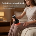 thumbnail image 3 of Cordless Electric Body Massager (Black) – Sculpting Tool with Heating Vibration, 35 Speeds, Handheld Skin Smoothing Device, 3 of 5