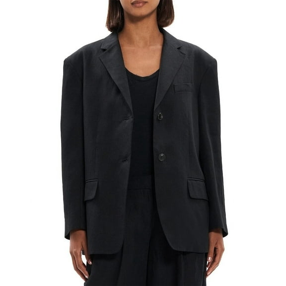 Theory womens Boxy Oversized Jacket, M/L