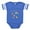 Royal Blue, variant on CafePress - Peppa Pig Time To Party - Cute Infant Baby Football Bodysuit