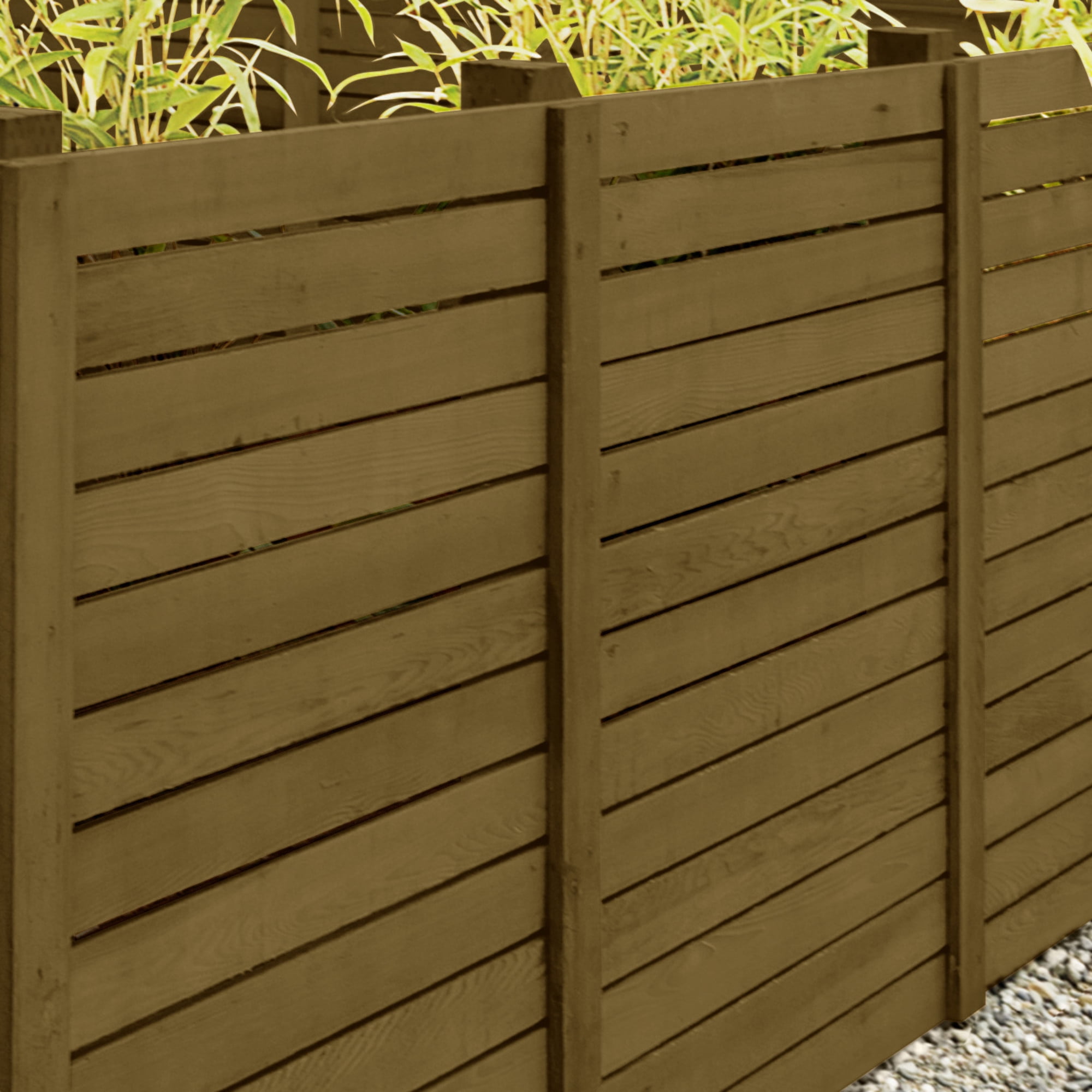 Olympic 1 Gallon ST-2013 Driftwood Gray Exterior Semi-Transparent Wood Protector Stain Plus Sealer in One