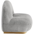 thumbnail image 4 of Meridian Furniture Chaise d'Appoint en Tissu Liam Gris, 4 of 5