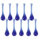 thumbnail image 1 of Teardrop Ornaments Drop Pendant Wedding Decor .7 x 2 x 2cm Chandelier Replacement Parts 10Pcs, 1 of 4