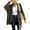 Army Green Black Leopard, variant on Leopard Cardigan for Women Long Sleeve Open Front Cardigans Sweaters Pockets Loose Knit Fall Spring Outwear