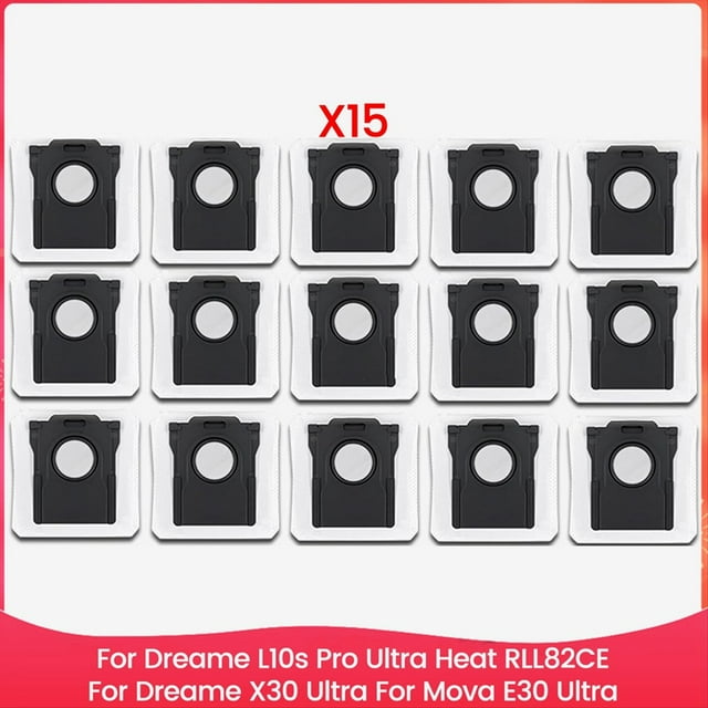 Bolsas de Repuesto para Aspiradoras para L10s Pro Ultra Heat RLL82CE, para X30 Ultra y E30 Ultra
