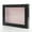 Pink, variant on 12x24 Shadow Box Frame Gray Stained Real Wood with a Pink Acid-Free Backing | 3/4" of Usuable Depth