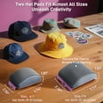 thumbnail image 4 of Hat Heat Press Machine,GOCHIFIX Automatic Hat Heat Press with 2pcs Interchangeable Platens for Caps Hats T-Shirts and HTV Iron On and Sublimation Projects,Pink, 4 of 9