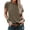 🔥 Khaki, variant on Sentmoon Women's Summer Clothes Womens Blouses Summer Short Sleeve Crew Neck Solid Color Regular Fit Women's Tops Casual Stylish for Travel and Holiday Green L