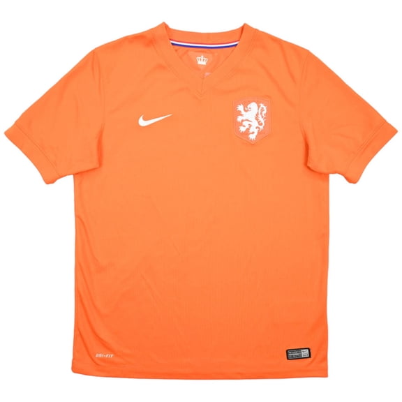 Nike Netherlands Home Youth Soccer Jersey 14/15