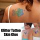 thumbnail image 3 of EELHOE 8ML Flash Tattoo Skin Glue Skin Glitter Powder for Facial Body Painti, 3 of 5