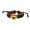 Heart Eyes, variant on Steeltime Unisex Emoji Brown Leather Drawstring Bracelet shocked