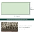 thumbnail image 3 of CHUN YI Non-Slip Bathroom Mat Absorbent Plush Polyester, 24"x60", Brown, 3 of 6