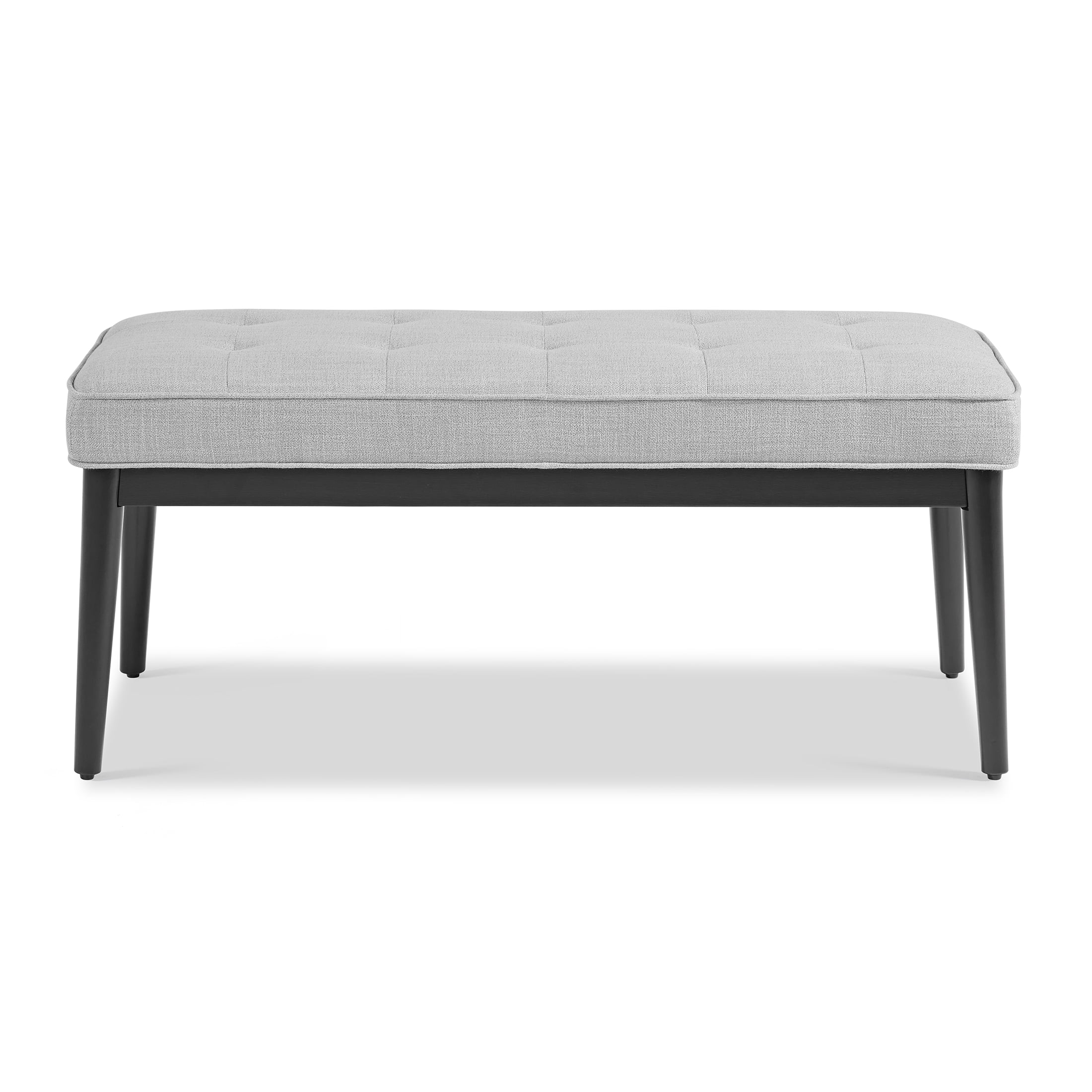 Better Homes & Gardens Colton 44" Upholstered Accent Bench, Gray