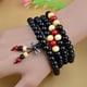 thumbnail image 1 of Actividades de regalo Cuentas 108 Cuentas de sándalo rojo de imitación Pulsera Pulsera Joyería Accesorio versátil, 1 of 6