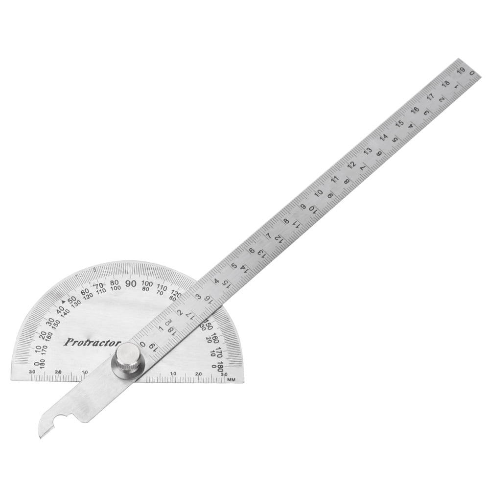 Stainless Steel Professional Angle Ruler Angle Measurement Tool For