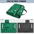 thumbnail image 6 of Xixirimido Golf Cart Seat Covers, Golf Cart Seat Towel Blanket with 4 Front Pockets Fits for EZGO Yamaha Club Car & More 2 Person Seats Golf Carts, Golf Balls & Clubs Green, 6 of 8
