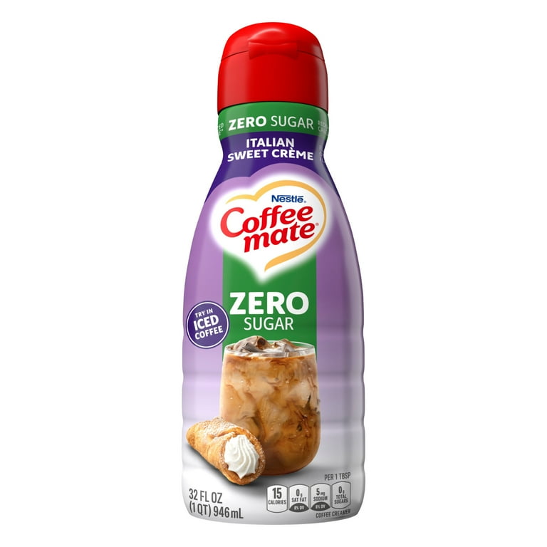 ネスレ コーヒーメイトZerosugar 6本（Addyさん専用です） Nestle Coffee Mate Sugar-Free Italian Sweet Creme Liquid Coffee