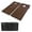 Brown, variant on GoSports Regulation Size Wooden Cornhole Set with White Finish - Includes Carrying Case