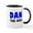 White/Black Inside, variant on CafePress - Dan The Man Mugs - 11 oz Ceramic Mug - Novelty Coffee Tea Cup