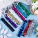 thumbnail image 4 of Diadema de lentejuelas de 10 colores, ancha y brillante, elástica, brillante, con purpurina, accesorios ajustables para el cabello., 4 of 6