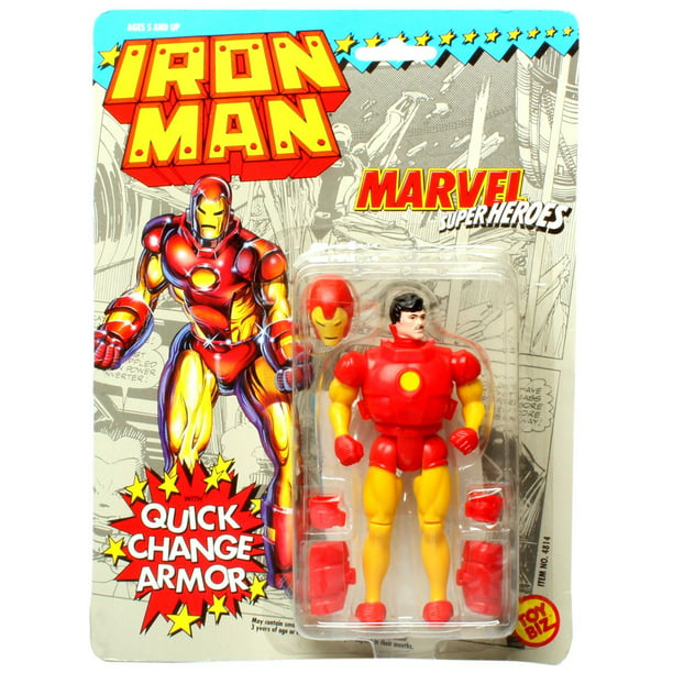 Marvel Super Heroes Iron Man Action Figure [with Quick Change Armor ...