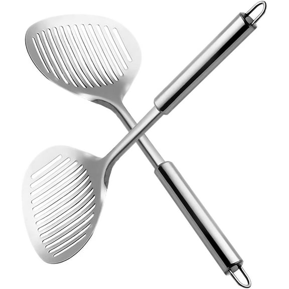 ZWHong 2 Pcs Cat Metal Litter Scoop Cat Litter Scoop, Cat Accessories Cat Scooper Stainless Steel Kitty Poop Sifting Cleaning for Litter Box, Metal Cat Poop Sifter Pet Supplies