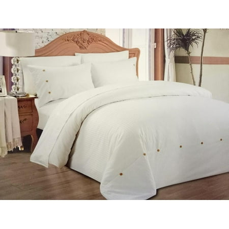 Duvet Cover & Insert 2-pc Set 1800 Series Egyptian Cotton Blend Soft Comforter - Queen
