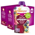 thumbnail image 1 of Bolsitas de comida para bebés HAPPYTOT Stage 4 Love My Veggies 125 ml x 16, 1 of 7