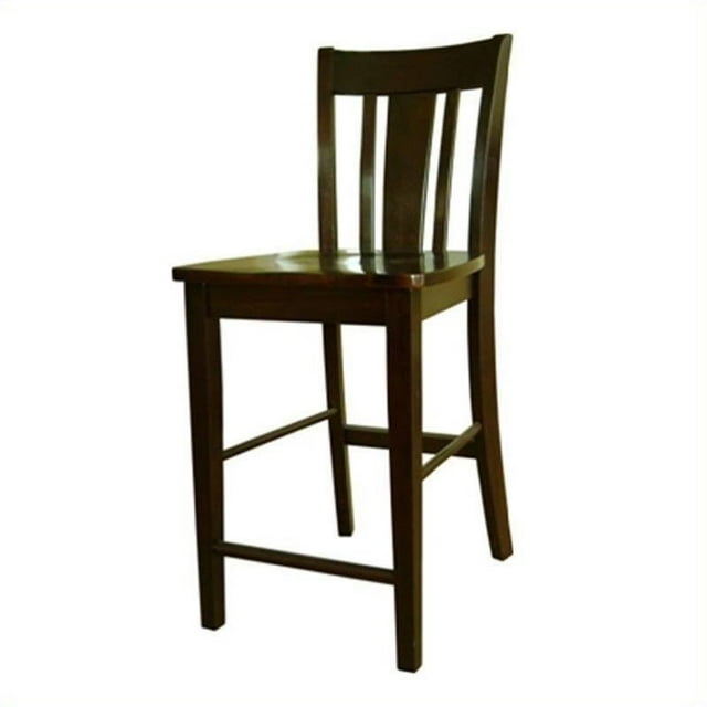 International Concepts San Remo Tabouret 24" en Riche Moka