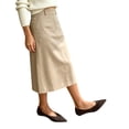 thumbnail image 4 of SuTry Women's Pointed Toe Flats V-Cut Slip On Minimalist Matte Fabric Lightweight Breathable Comfortable Office Commuter Daily Wear Shoes Outerwear(40), 4 of 8