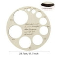 Clearance!Wooden Baby Birth Cervical Dilation Chart Maternity Delivery