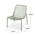 thumbnail image 5 of Outdoor Furniture Sets, 3 Piece Seating Group, Matte Green Patio Furniture Sets,Iron Patio Dining Sets, Garden & Outdoor & Patio Furniture Patio Furniture Sets, 5 of 15