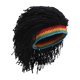 thumbnail image 5 of Gorro de con peluca, gorro divertido para fiestas temáticas, festivales, fiestas de disfraces, espectáculos de anime negro, 5 of 8