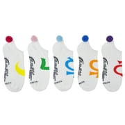 Sailor Moon Women's Low-Cut Socks, (5 Pack)
