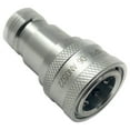 thumbnail image 3 of 3/8" Hydraulic Quick Release Coupling, Series B, 3/8" Female Socket x 3/8" Female Threads, Galvanized Steel, 3 of 4